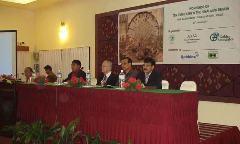 Workshop on TBM Tunneling in Himalayan Region