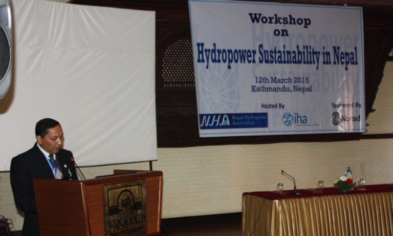 Workshop on Hydropower Sustainability in Nepal