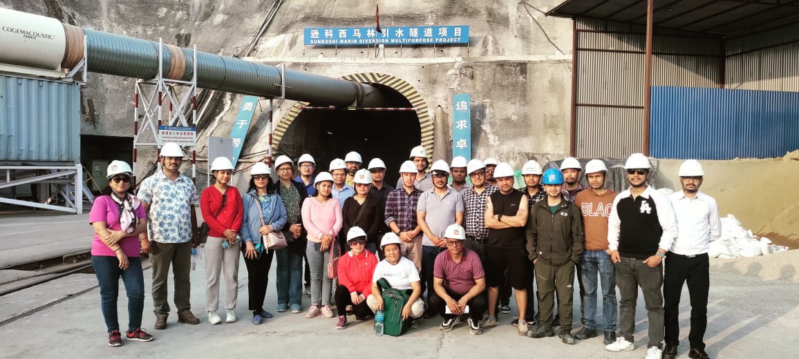 Professional’s Technical Excursion Trip to Sunkoshi Marin Tunnel Diversion Project